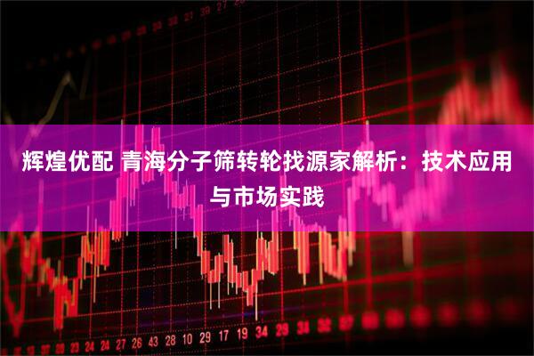 辉煌优配 青海分子筛转轮找源家解析：技术应用与市场实践