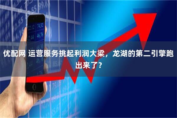 优配网 运营服务挑起利润大梁，龙湖的第二引擎跑出来了？