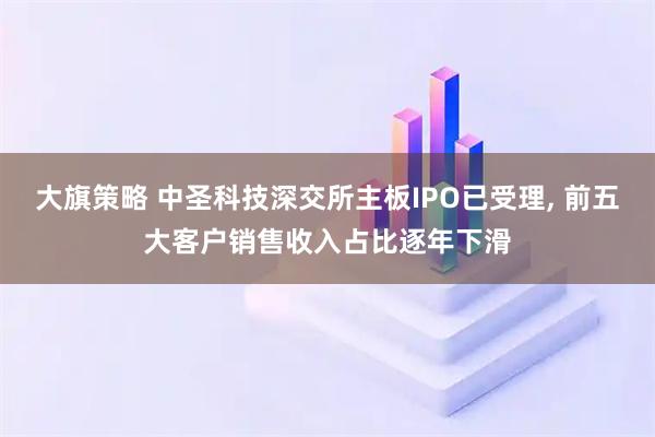 大旗策略 中圣科技深交所主板IPO已受理, 前五大客户销售收入占比逐年下滑
